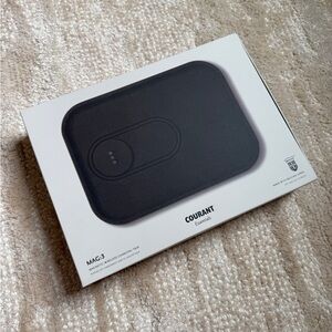 NIB Courant MAG:3 Wireless Charging Tray in Black